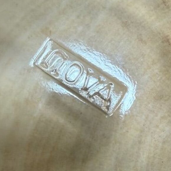 Vintage Nova Flower Lid Cut Glass Petal Keepsake Candy Sugar Dish - Picture 10 of 11